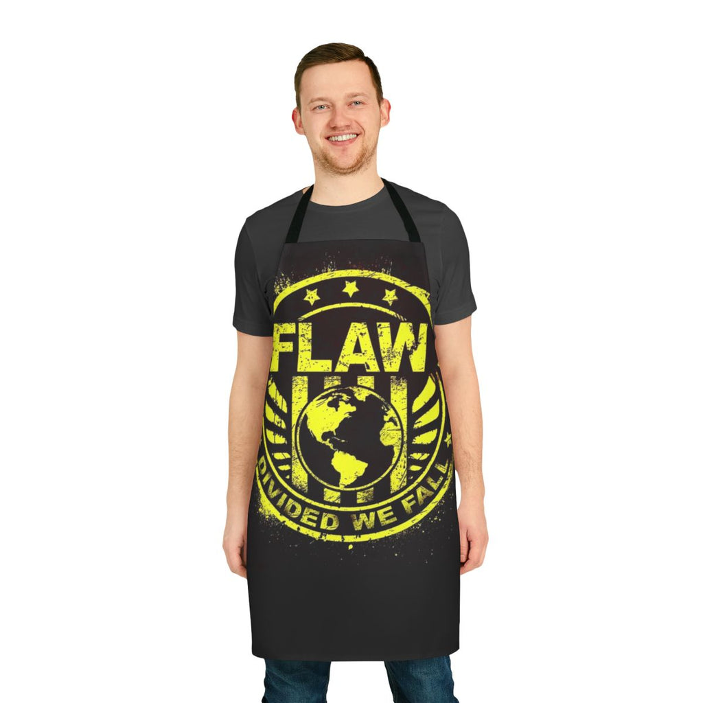 Divided Flaw Apron - Stylish Protest and Political Statement Accessory for the Kitchen