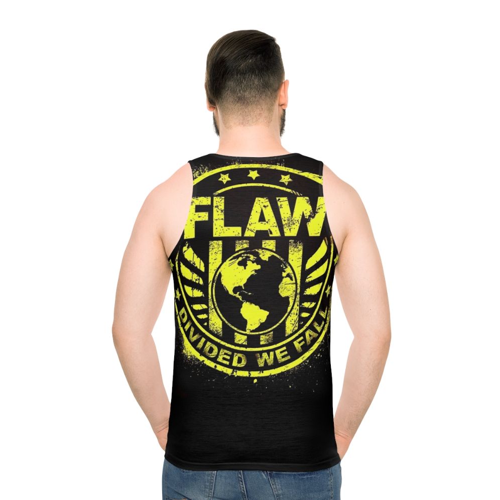 Divided Flaw Unisex Graphic Tank Top