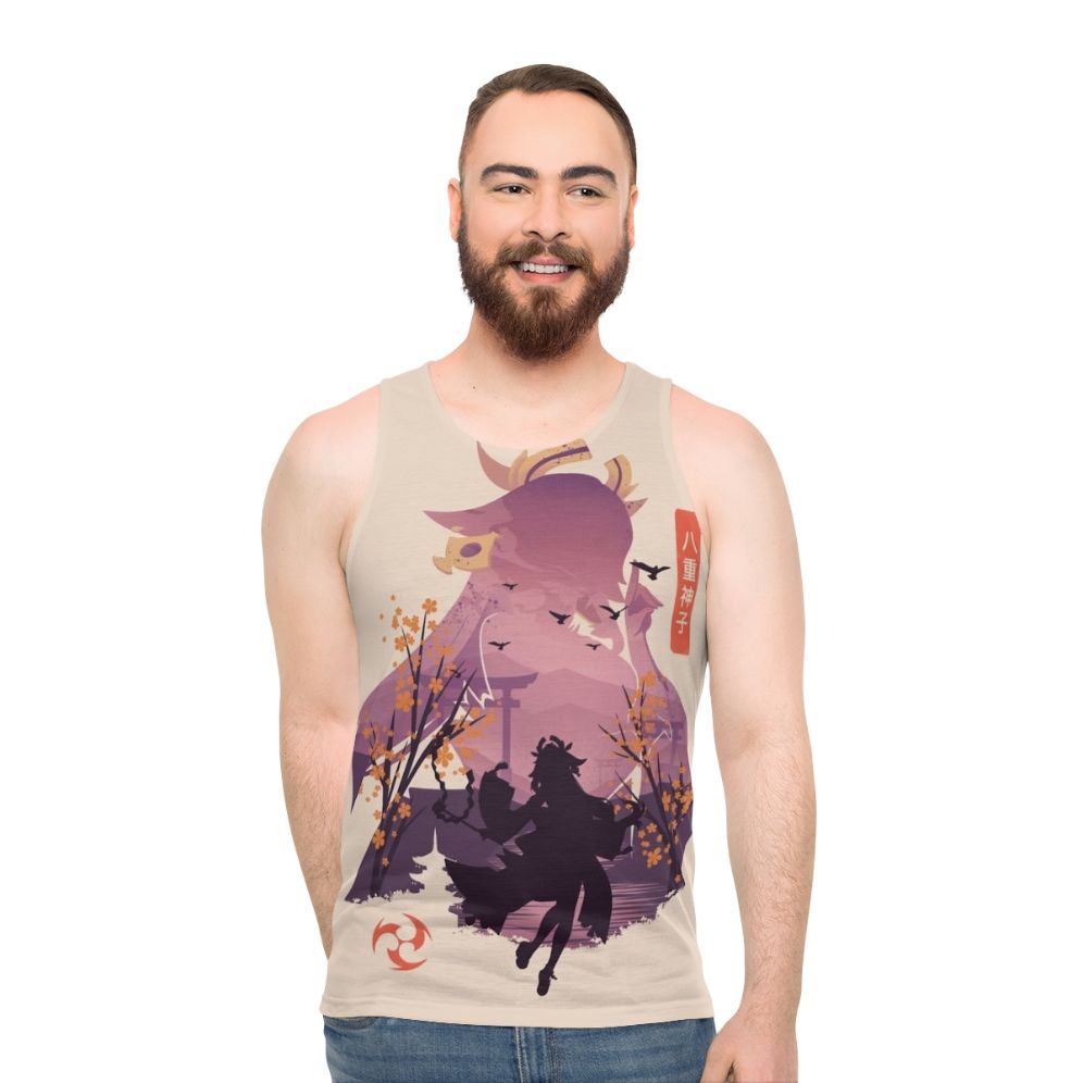 Divina Vulpes Kawaii Unisex Video Game Tank Top