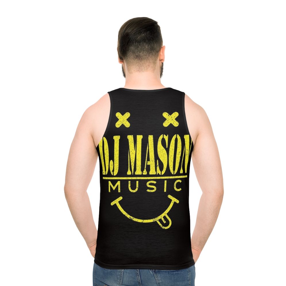 Dj Mason unisex smiley face tank top
