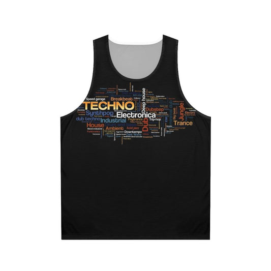 Unisex DJ Music Tank Top