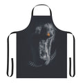 Doberman dog breed cooking apron with breed-specific design