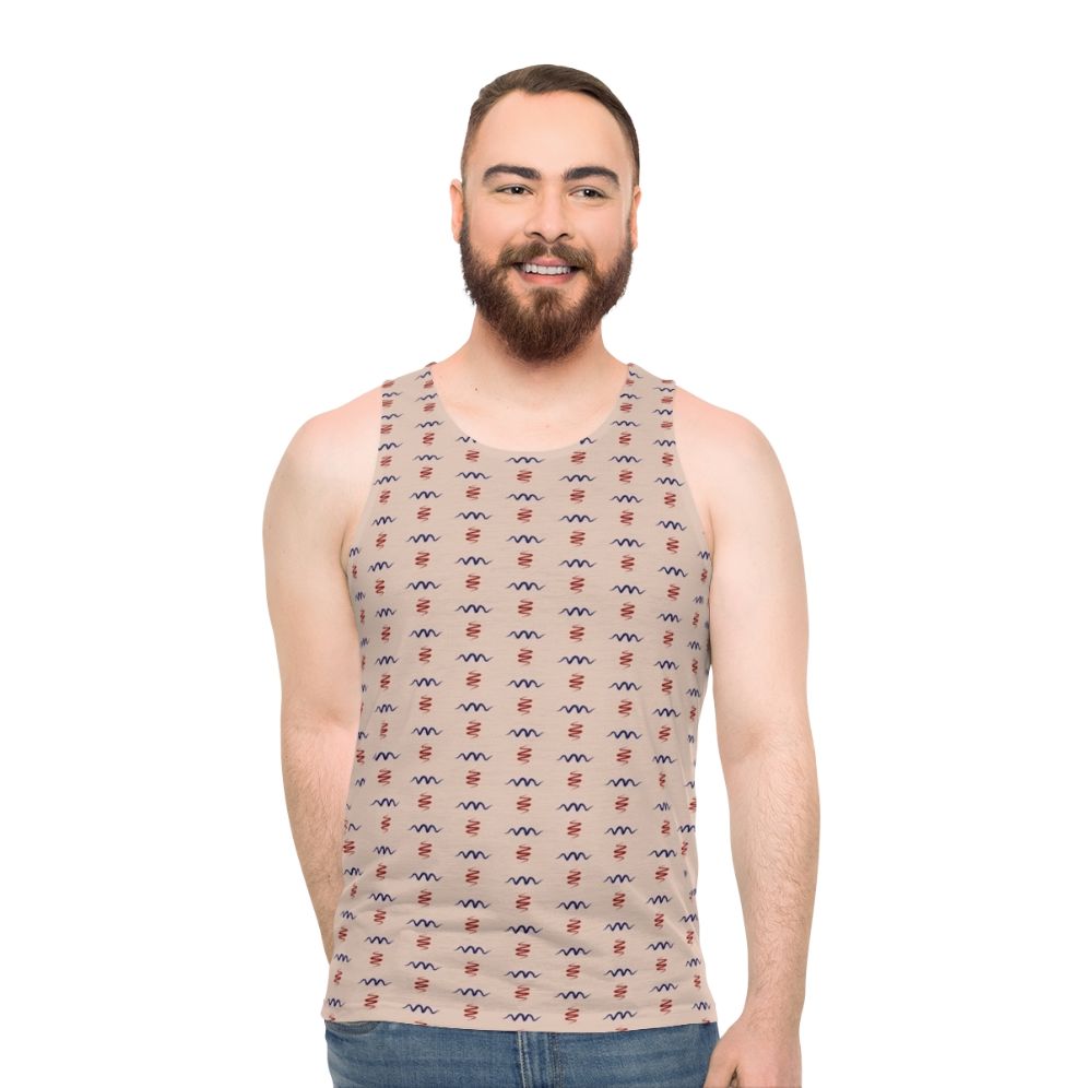 Doc Brown 1955 Sci-Fi Unisex Tank Top