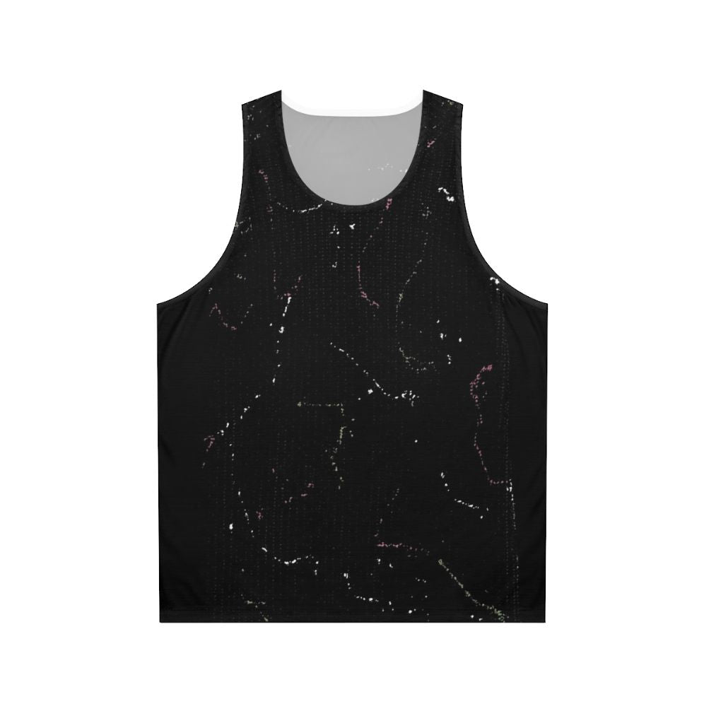 Doctor Who Inspired Paint Splat Unisex Tank Top