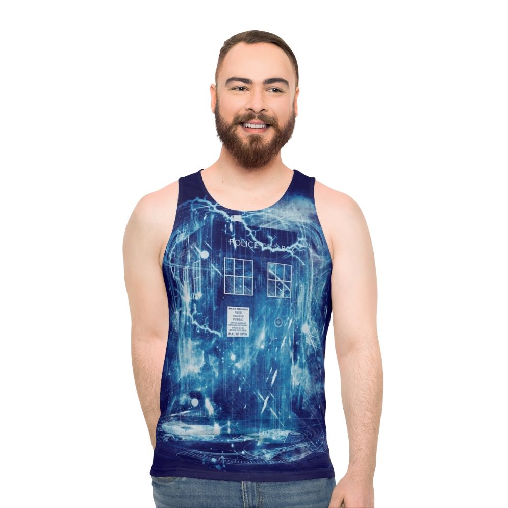 Doctor Who Time Lord Tardis Unisex Tank Top