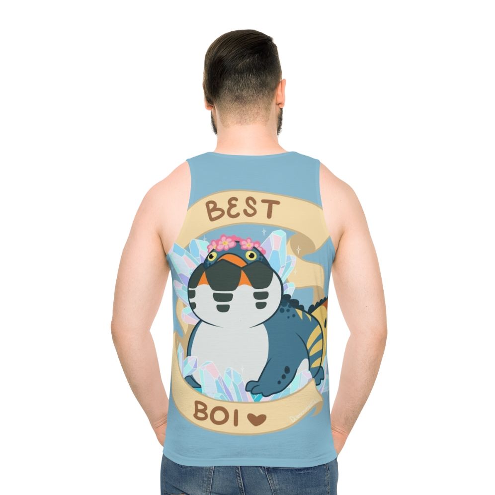 Dodogama chibi design unisex monster hunter world tank top