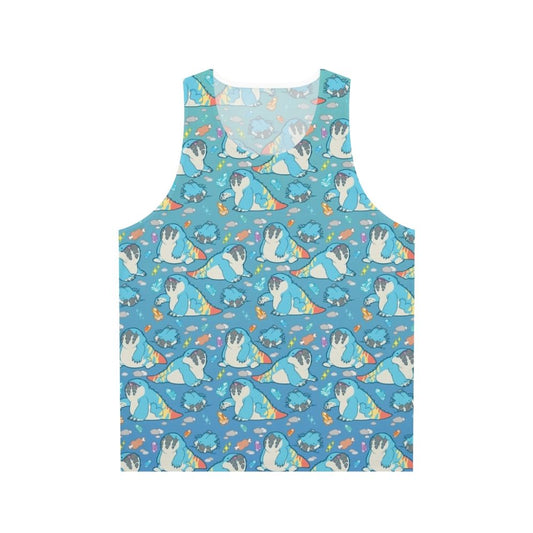 Dodogama Party Pattern Unisex Monster Hunter World Tank Top