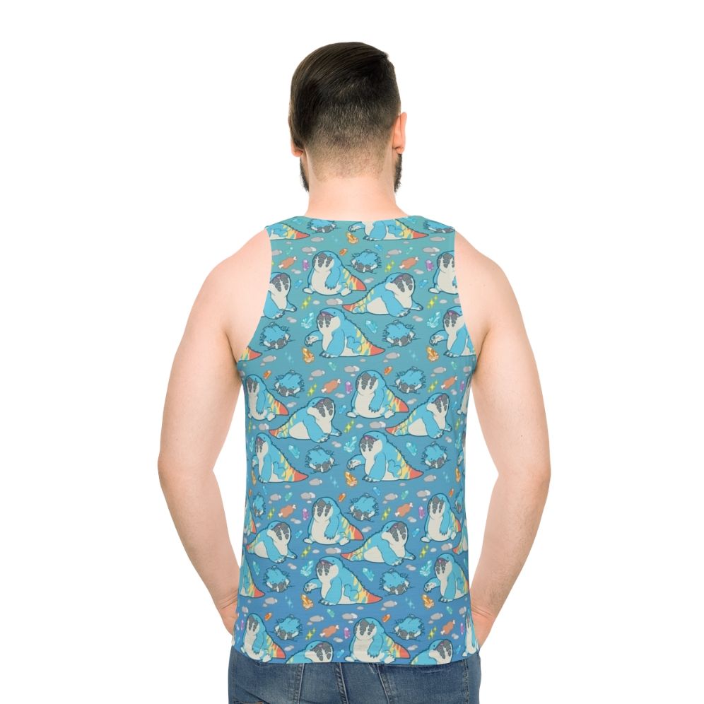 Dodogama Party Pattern Unisex Monster Hunter World Tank Top