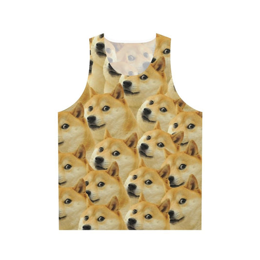 Doge Meme Unisex Tank Top