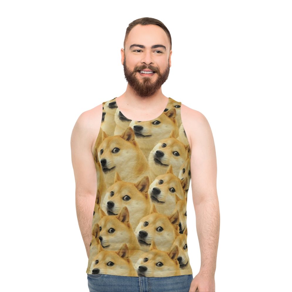 Doge Meme Unisex Tank Top