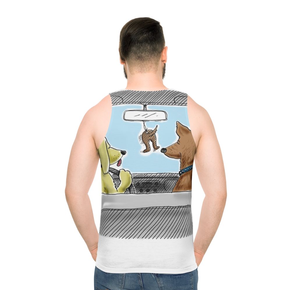 Doggie Air Freshener Unisex Tank Top for Dog Lovers