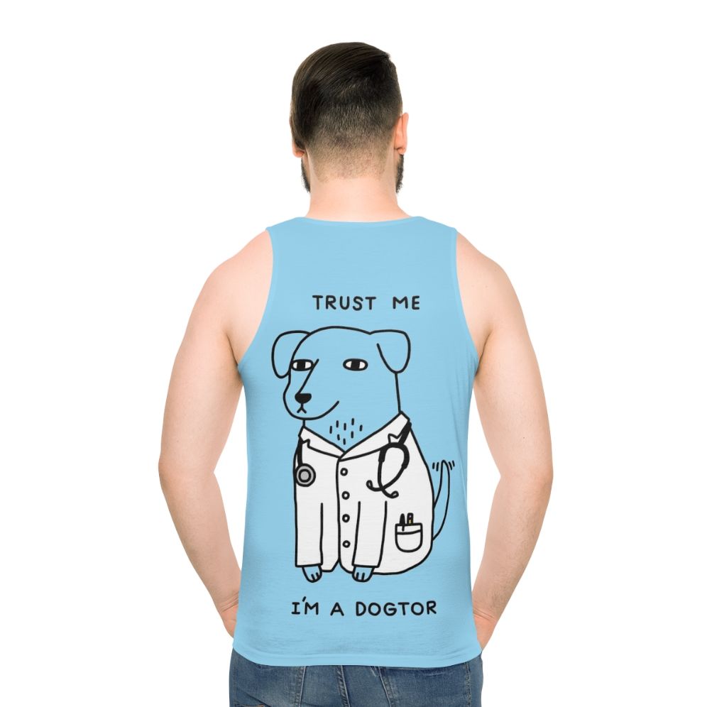 Dogtor Unisex Tank Top - Funny Doctor Dog Veterinarian Pun