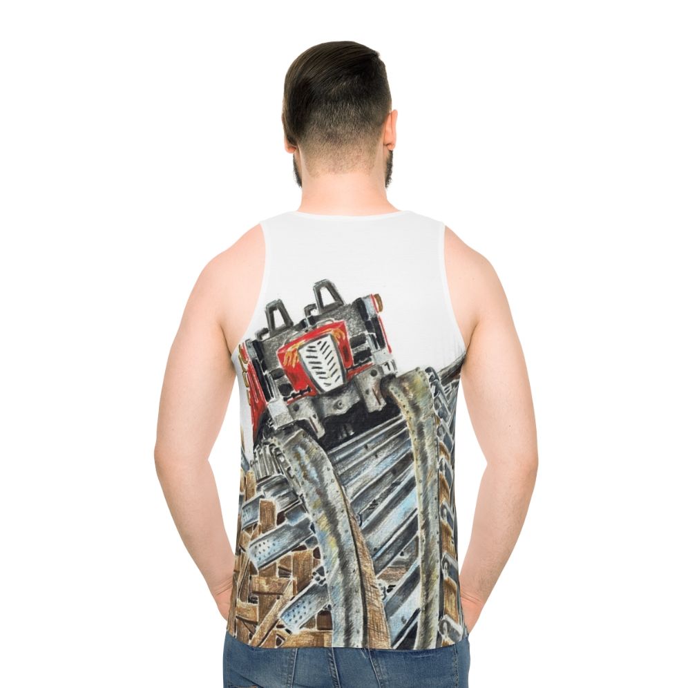 Unisex Dollywood Lightning Rod Tank Top