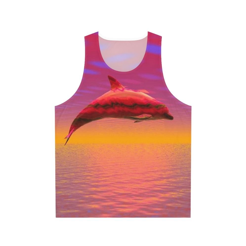 Dolphin Unisex Tank Top
