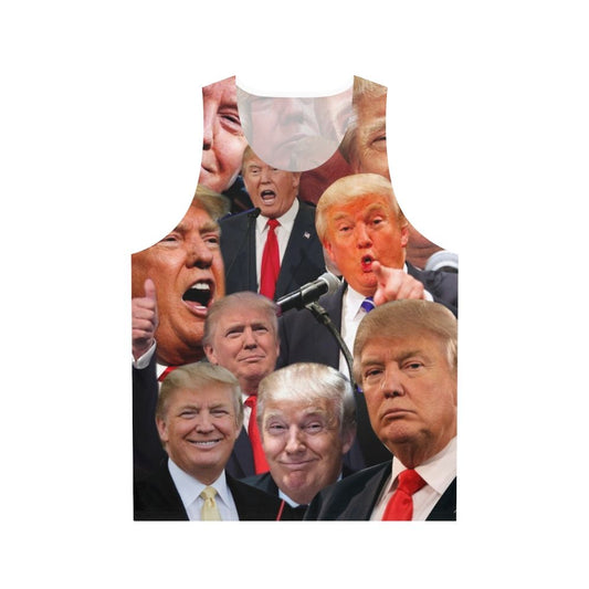 Donald Trump collage unisex tank top