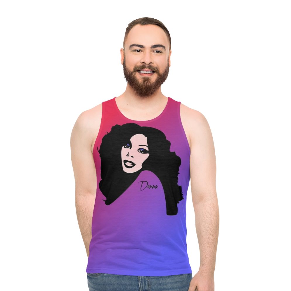 Donna Summer Pop Art Unisex Tank Top