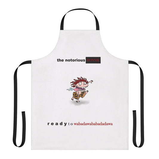 Cartoon character-inspired apron featuring Donnie Thornberry from the Wild Thornberrys