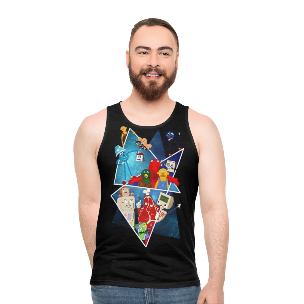 Don't Hug Me I'm Scared Tribute Unisex Tank Top
