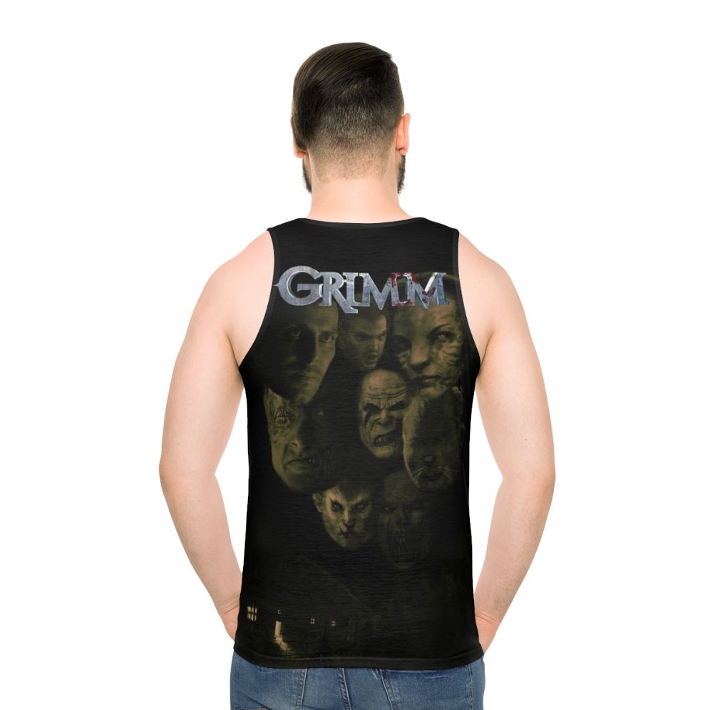 "Don't Panic, I'm a Grimm" Unisex Tank Top