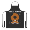 Donut-themed apron featuring the name and artwork of renowned music producer J Dilla