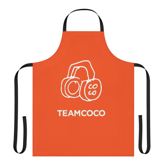 Doodle Whiteout Coco Headphones Inspired Apron
