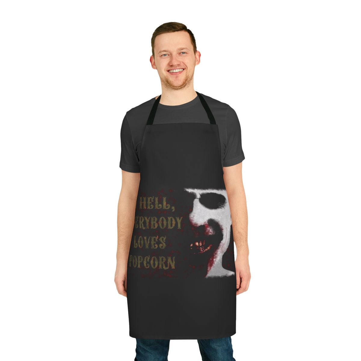 Doom Head horror-inspired apron