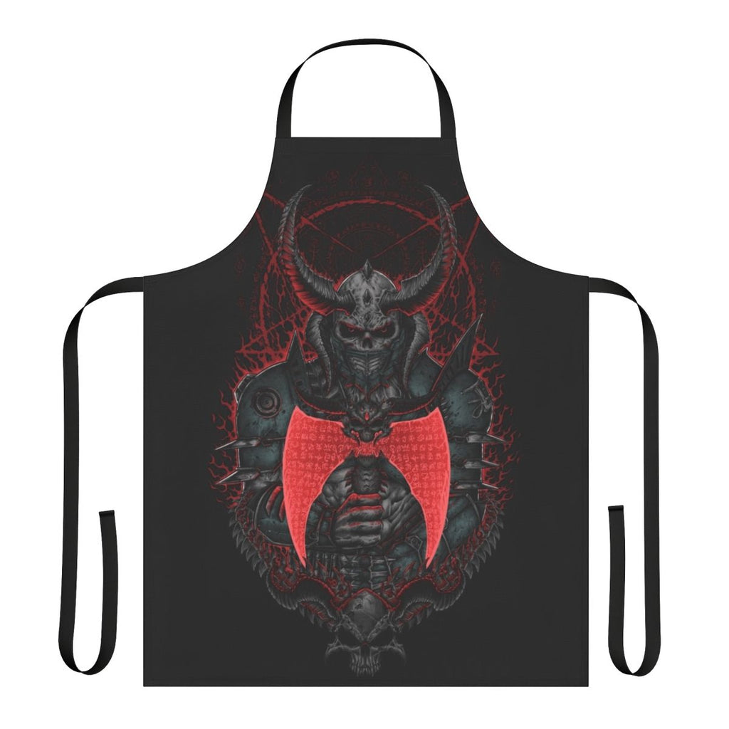 Doom-inspired Marauder Apron featuring the iconic Doom Slayer symbol and design