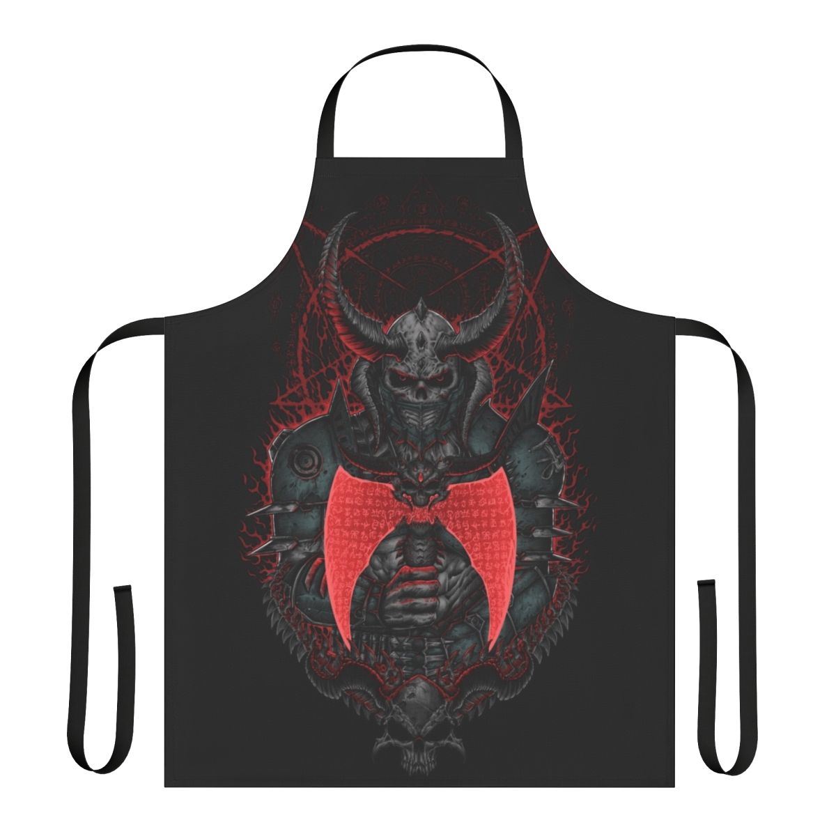 Doom-inspired Marauder Apron featuring the iconic Doom Slayer symbol and design