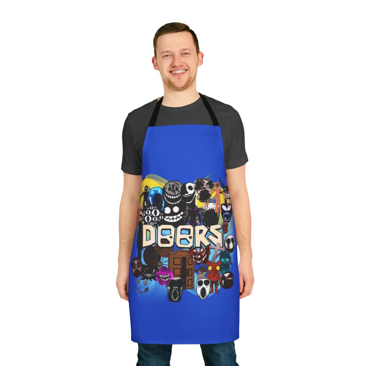 Doors Game Inspired Apron with New Entities