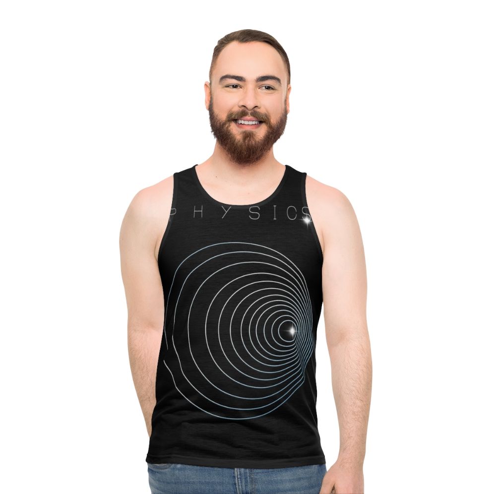 Doppler effect physics unisex tank top