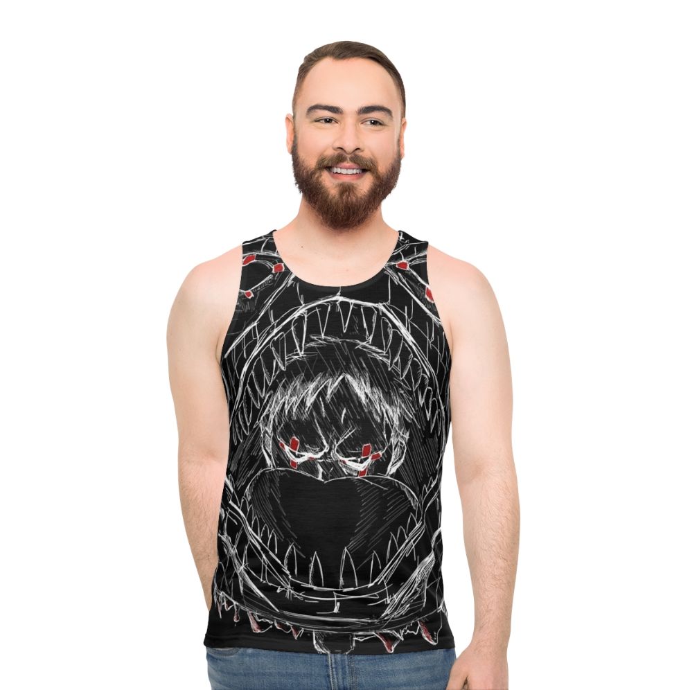 Dorohedoro Kaiman Unisex Anime Tank Top