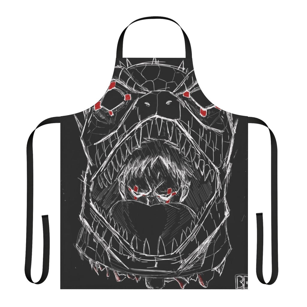 Dorohedoro Kaiman inspired apron with quality construction and design