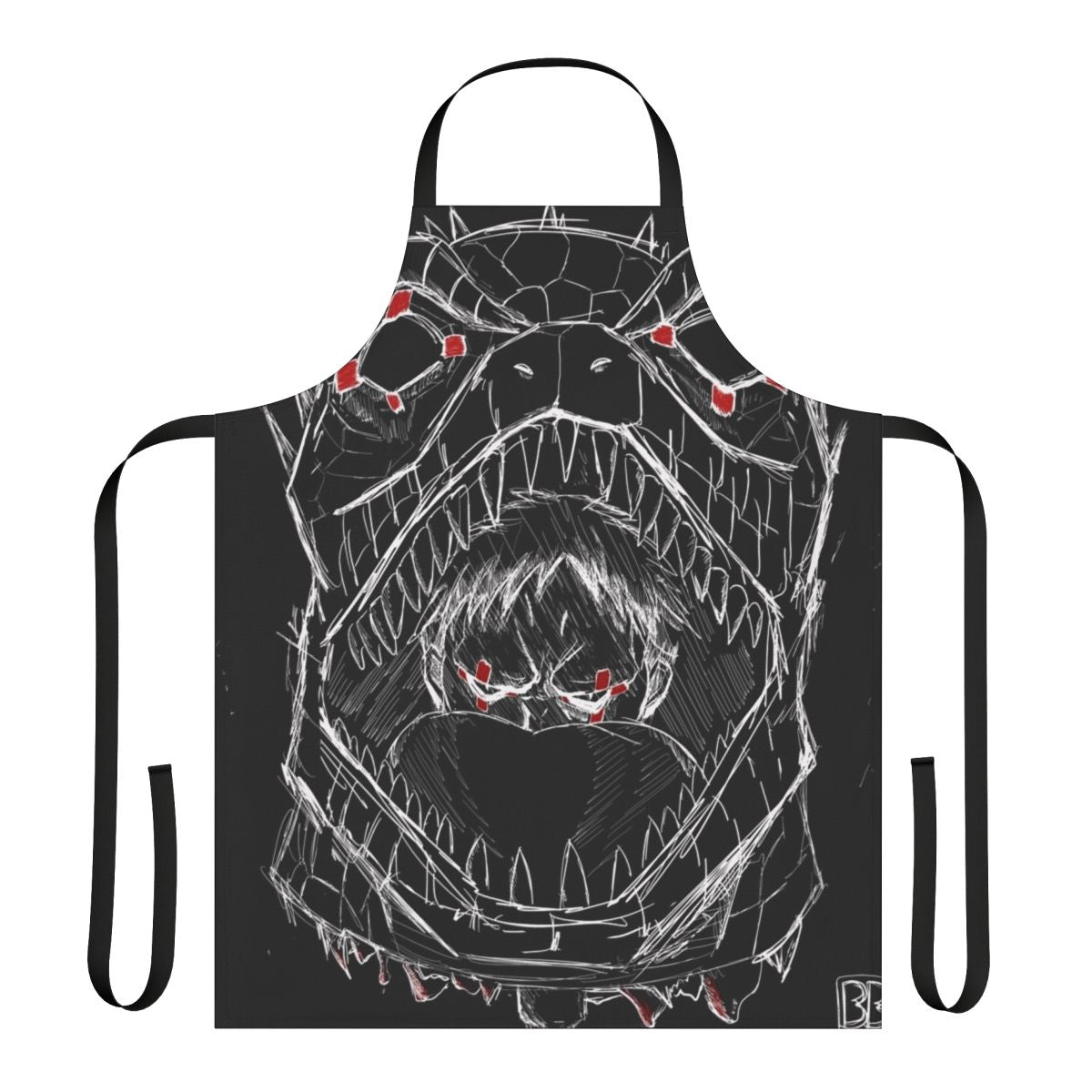 Dorohedoro Kaiman inspired apron with quality construction and design