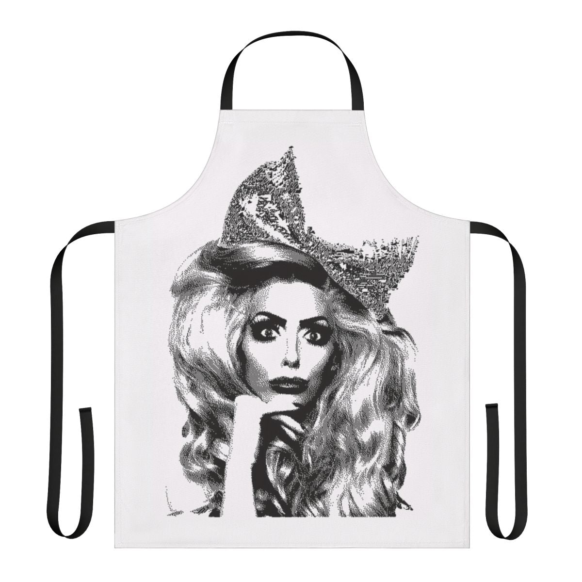 Alyssa Edwards-inspired dot pattern apron for cooking and baking