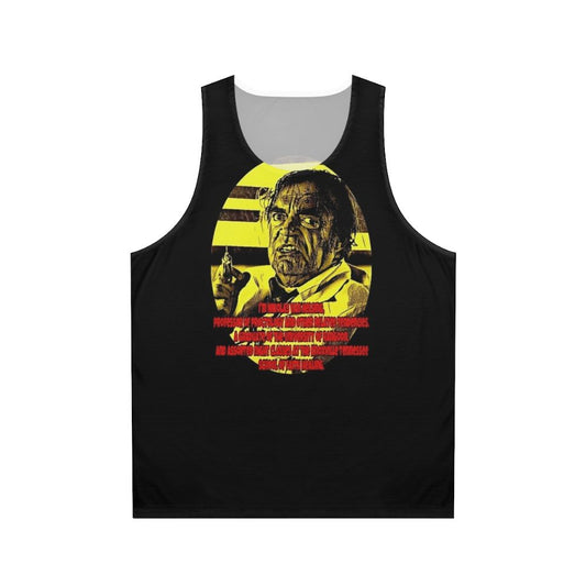 Dr Nikolas Van Helsing Unisex Tank Top for Comedy and 80s Movie Fans