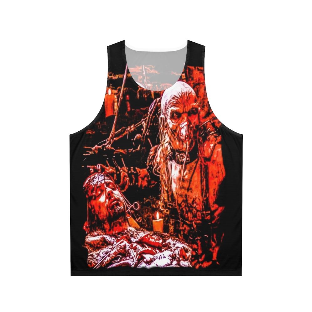 Dr. Satan horror movie cult film graphic tank top
