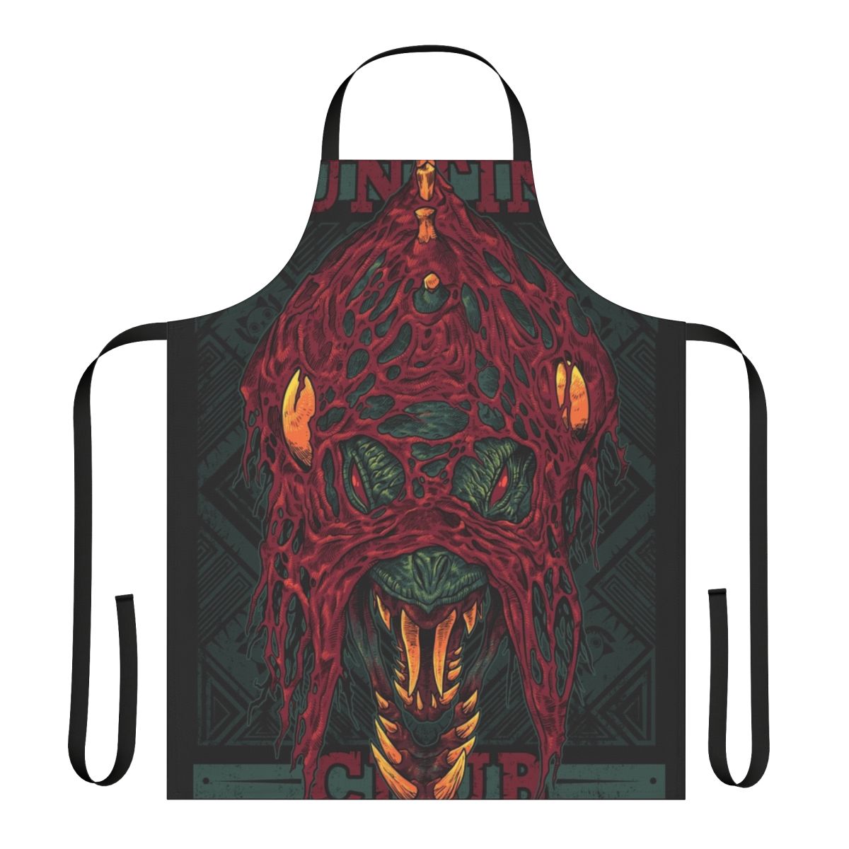 Monster hunting dragon apron