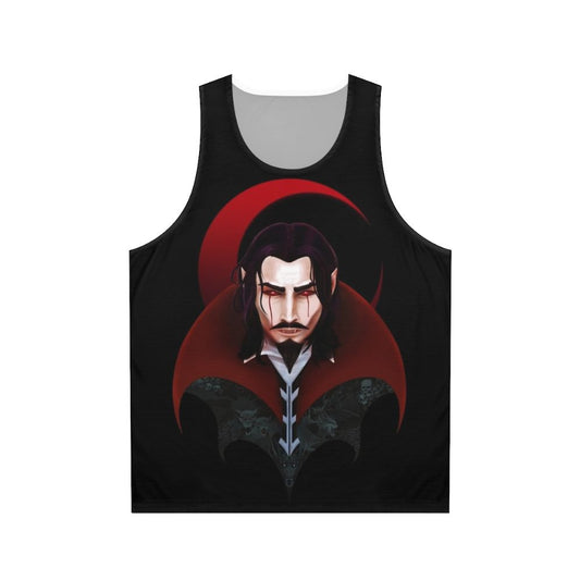 Dracula inspired Castlevania unisex tank top