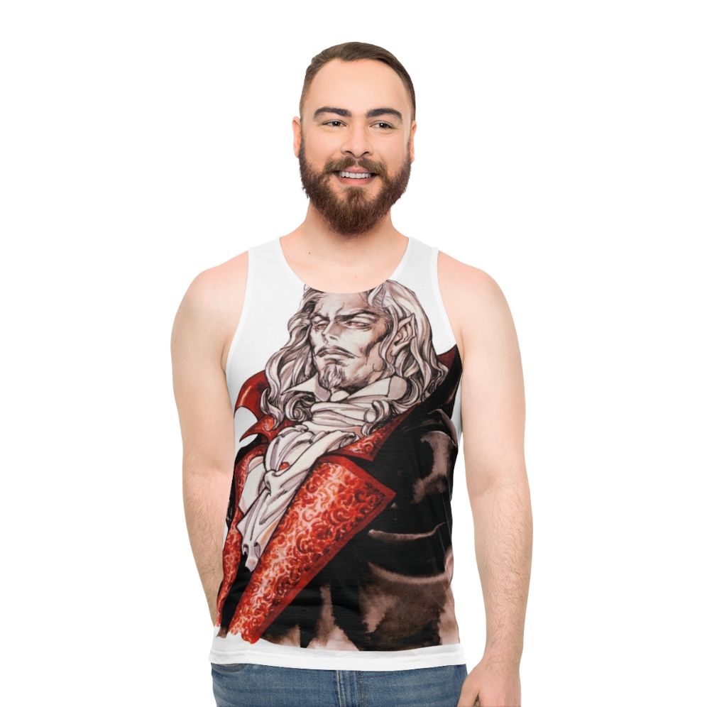 Dracula Hector Chibi Unisex Tank Top