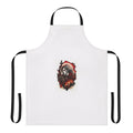 Castlevania-themed apron featuring Dracula's iconic silhouette design