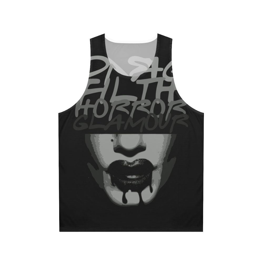 Drag Queen Horror Glamour Unisex Tank Top