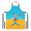 Drag Race inspired double shantay apron featuring Brooke Lynn Hytes and Yvie Oddly