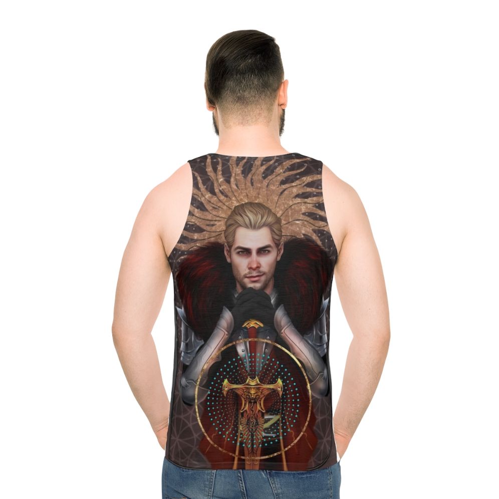 Dragon Age Cullen Rutherford Tarot Unisex Tank Top