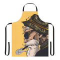 Stylized image of Master Roshi from the Dragon Ball anime series, wearing an apron.