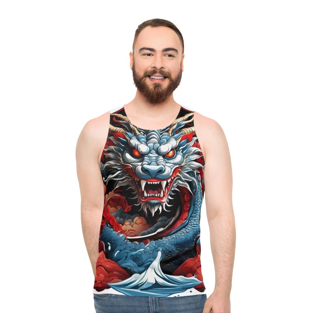 Dragon Chinese Zodiac Unisex Tank Top