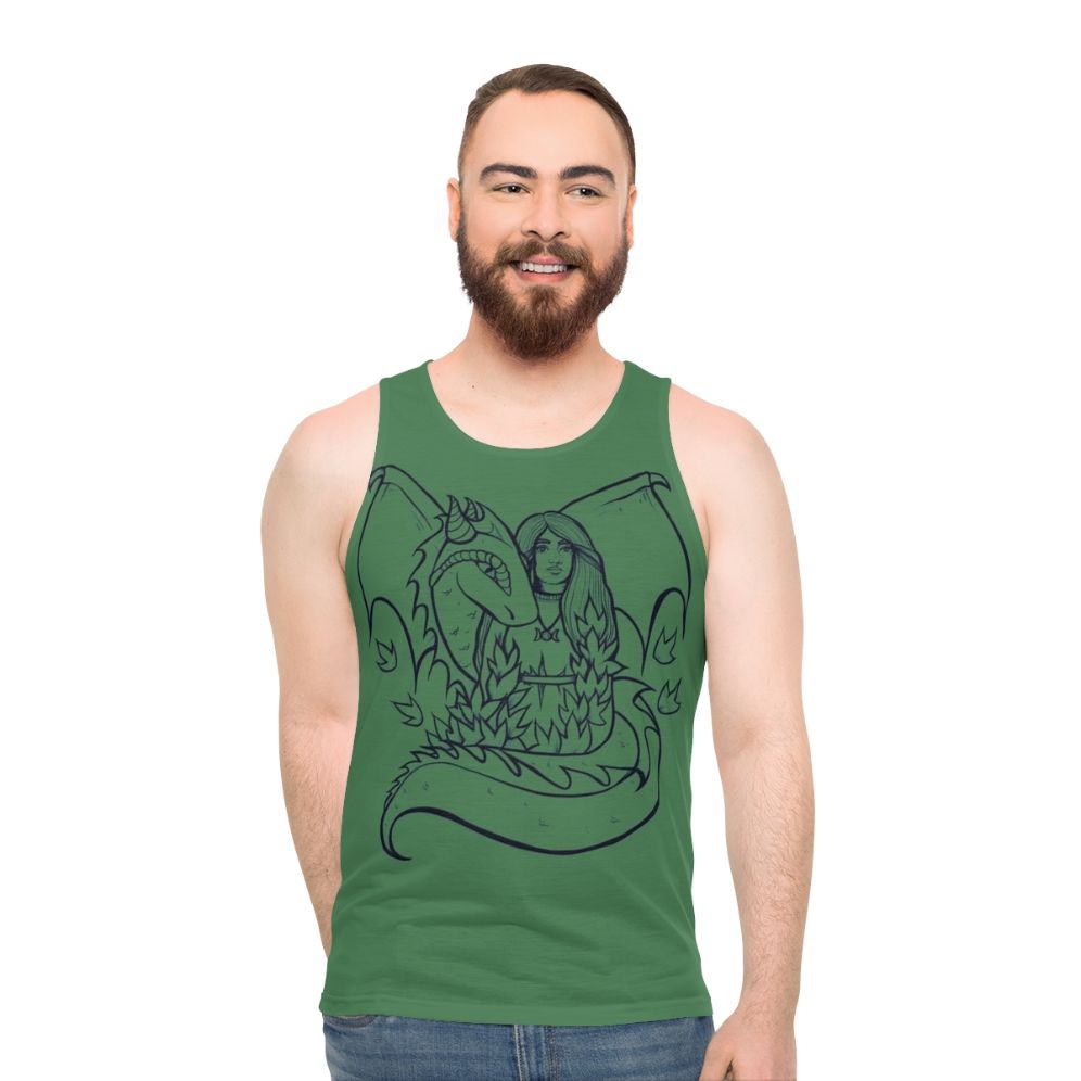 Dragon Goddess Unisex Tank Top