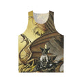 The Dragon Lord fantasy art unisex tank top
