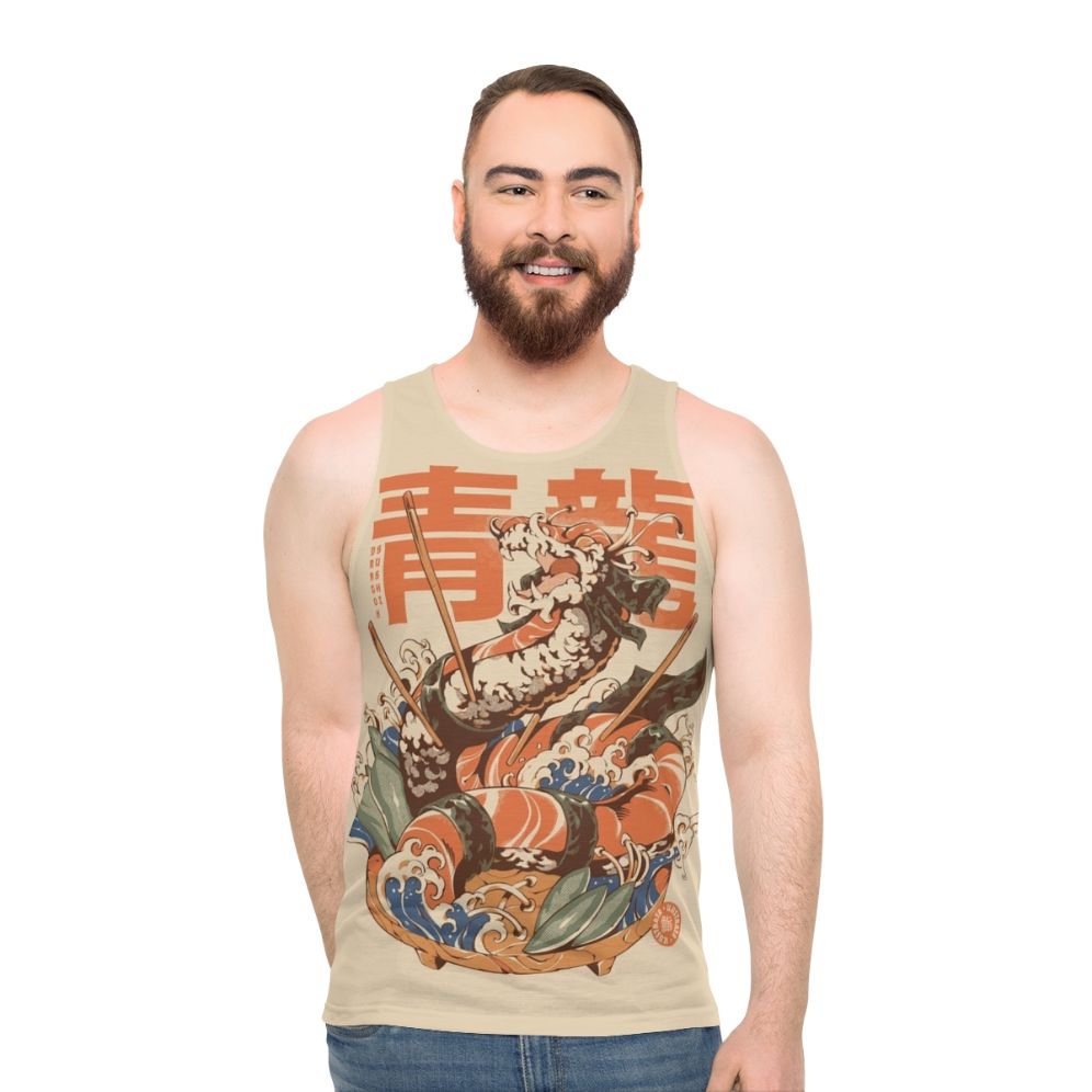 Dragon Sushi Unisex Tank Top