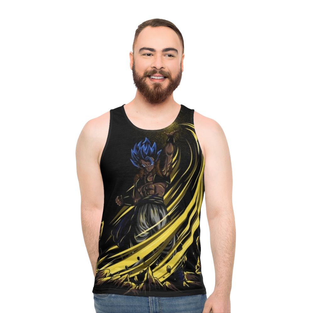 Dragonball Super Saiyan Blue Unisex Tank Top