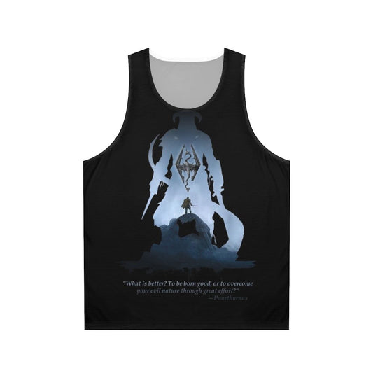 Dragonborn fantasy tank top